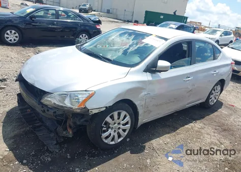 2015 Nissan Sentra Sv z USA, uszkodzony, nr VIN 3N1AB7AP4FL687341